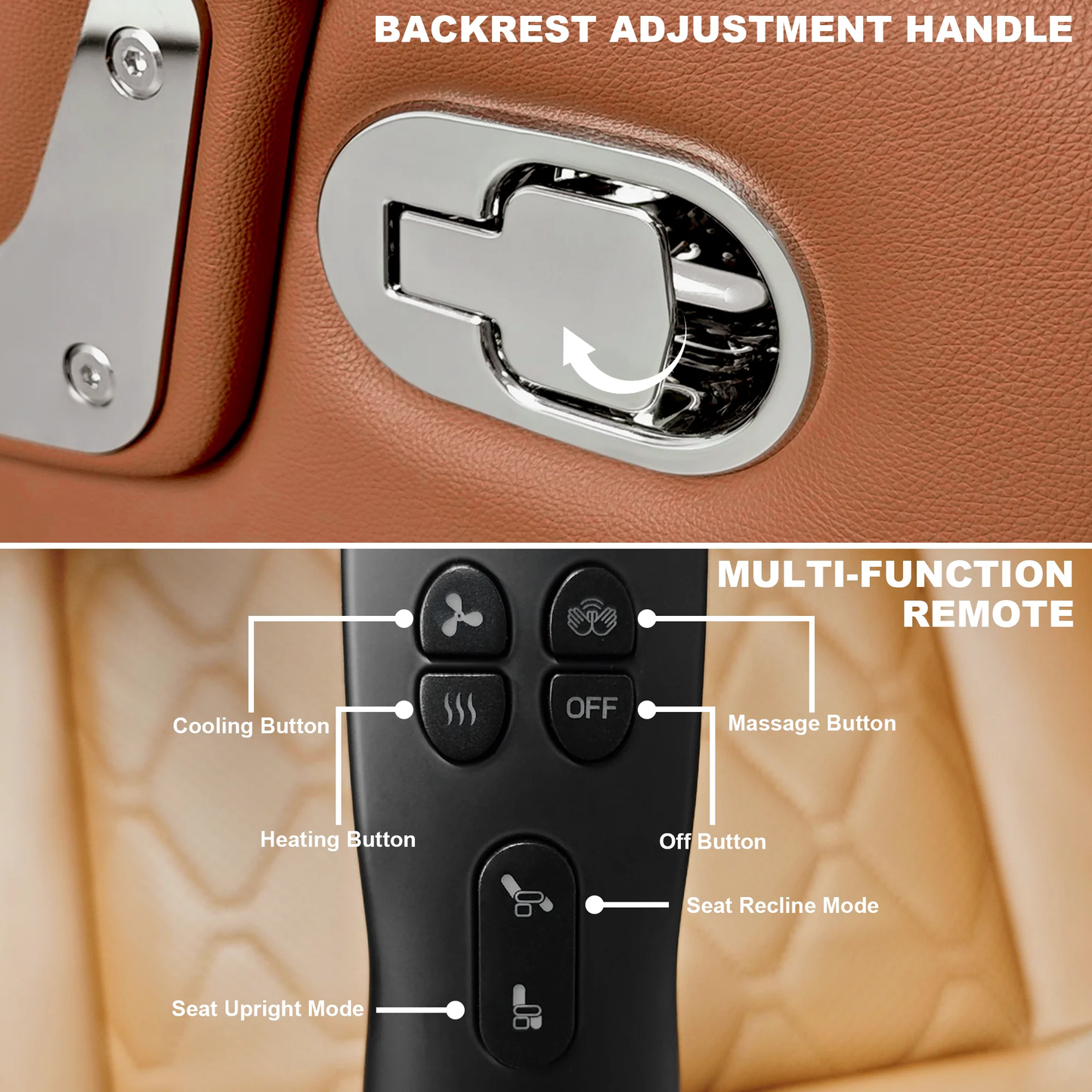 Asari Leather Executive Electric Massage Chair