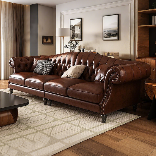 Jarvis Tailored Leather Sofa