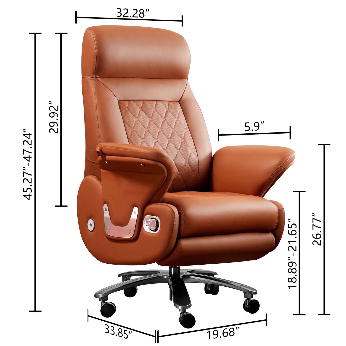 Asari Leather Executive Electric Massage Chair