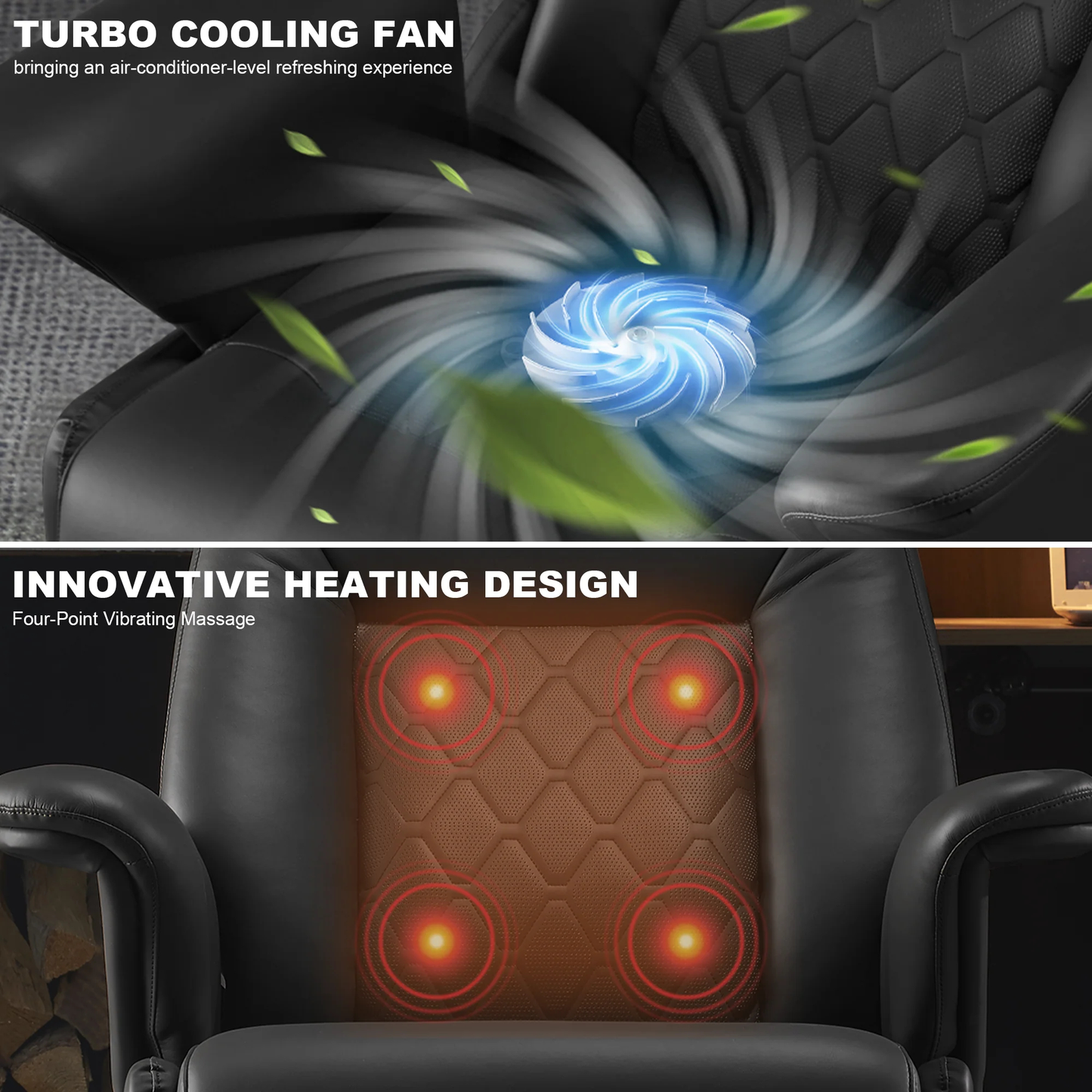 Asari Leather Executive Electric Massage Chair