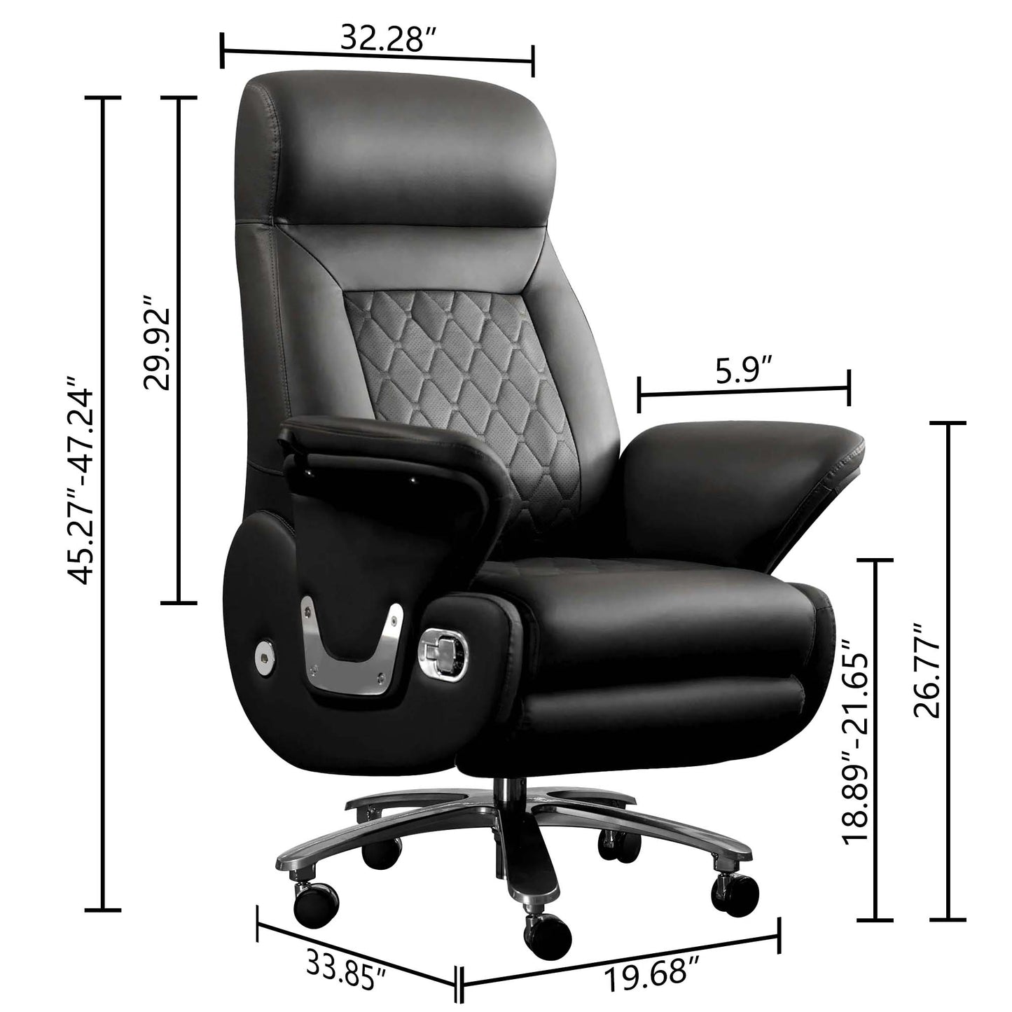 Asari Leather Executive Electric Massage Chair