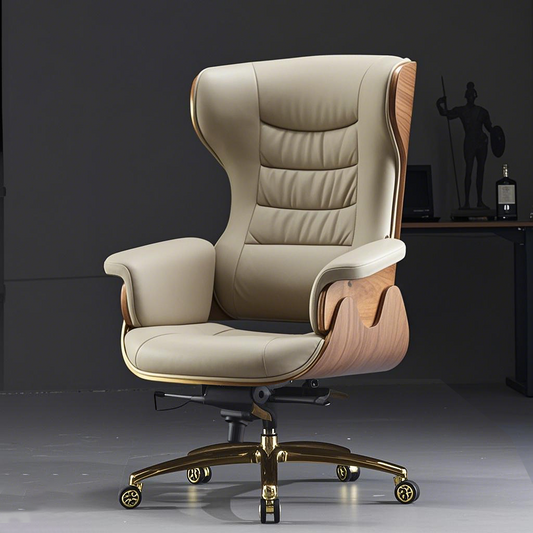 Dove Leather Executive Chair