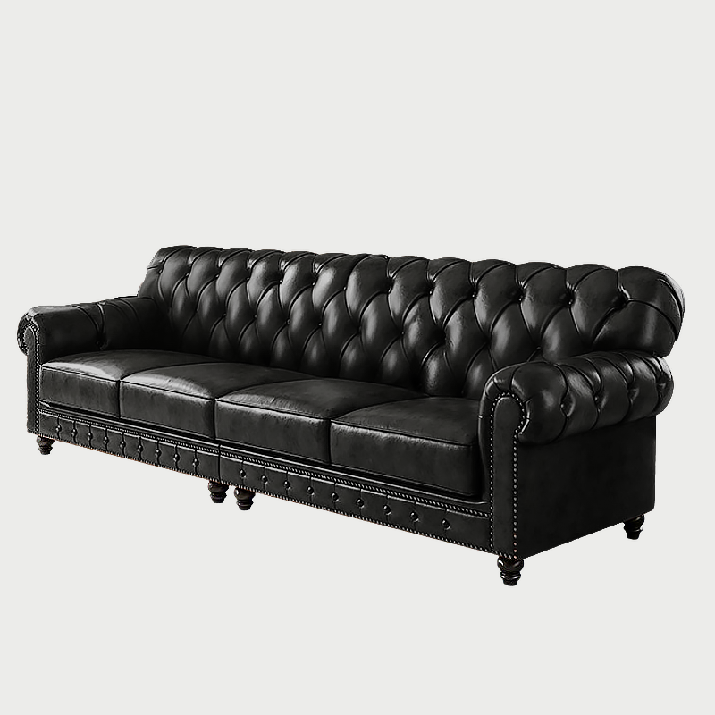 Traeger Tailored Leather Sofa