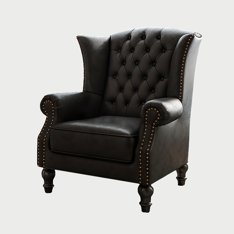 Amish Leather Chair
