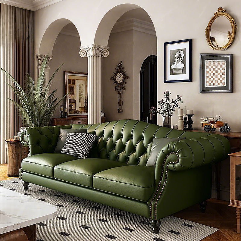 Jarvis Tailored Leather Sofa