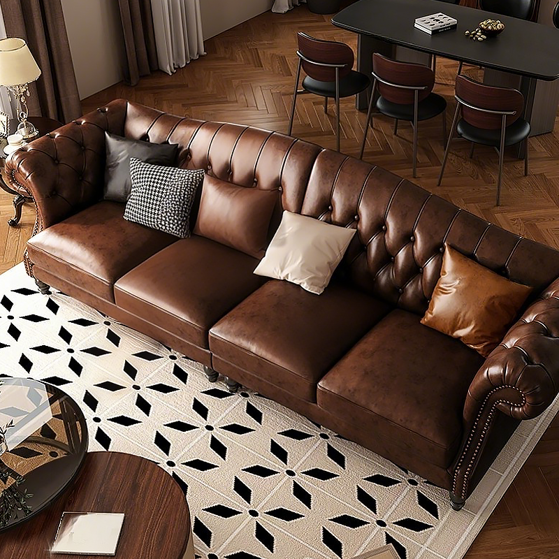 Jarvis Tailored Leather Sofa