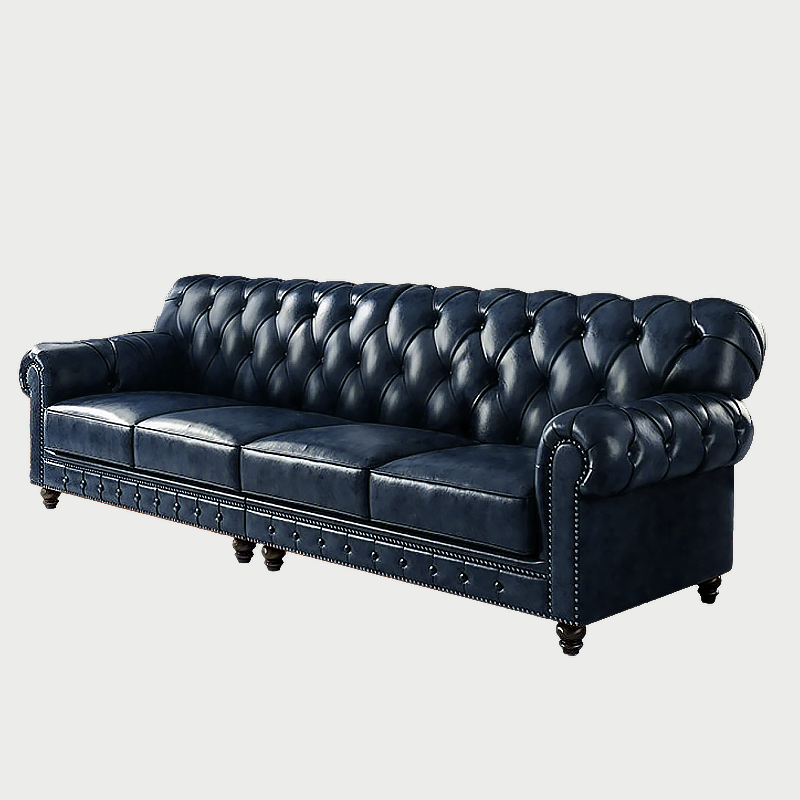 Traeger Tailored Leather Sofa
