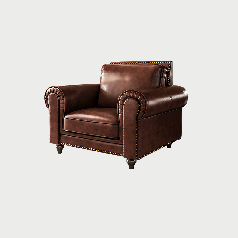 Snyder ailored Leather Sofa