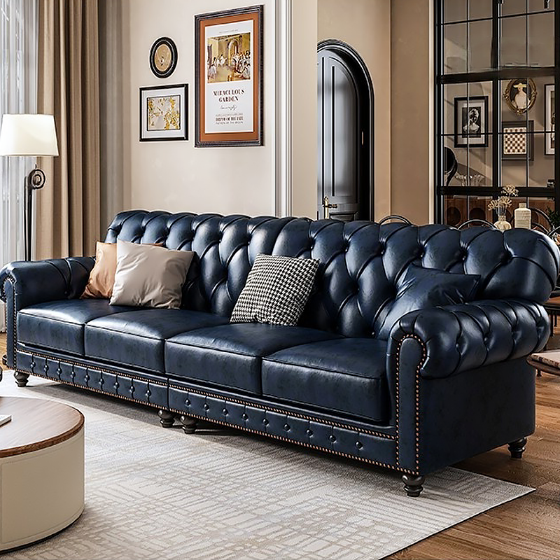 Traeger Tailored Leather Sofa
