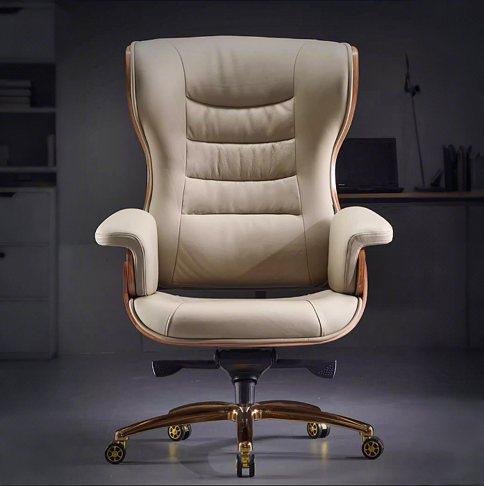 Dove Leather Executive Chair