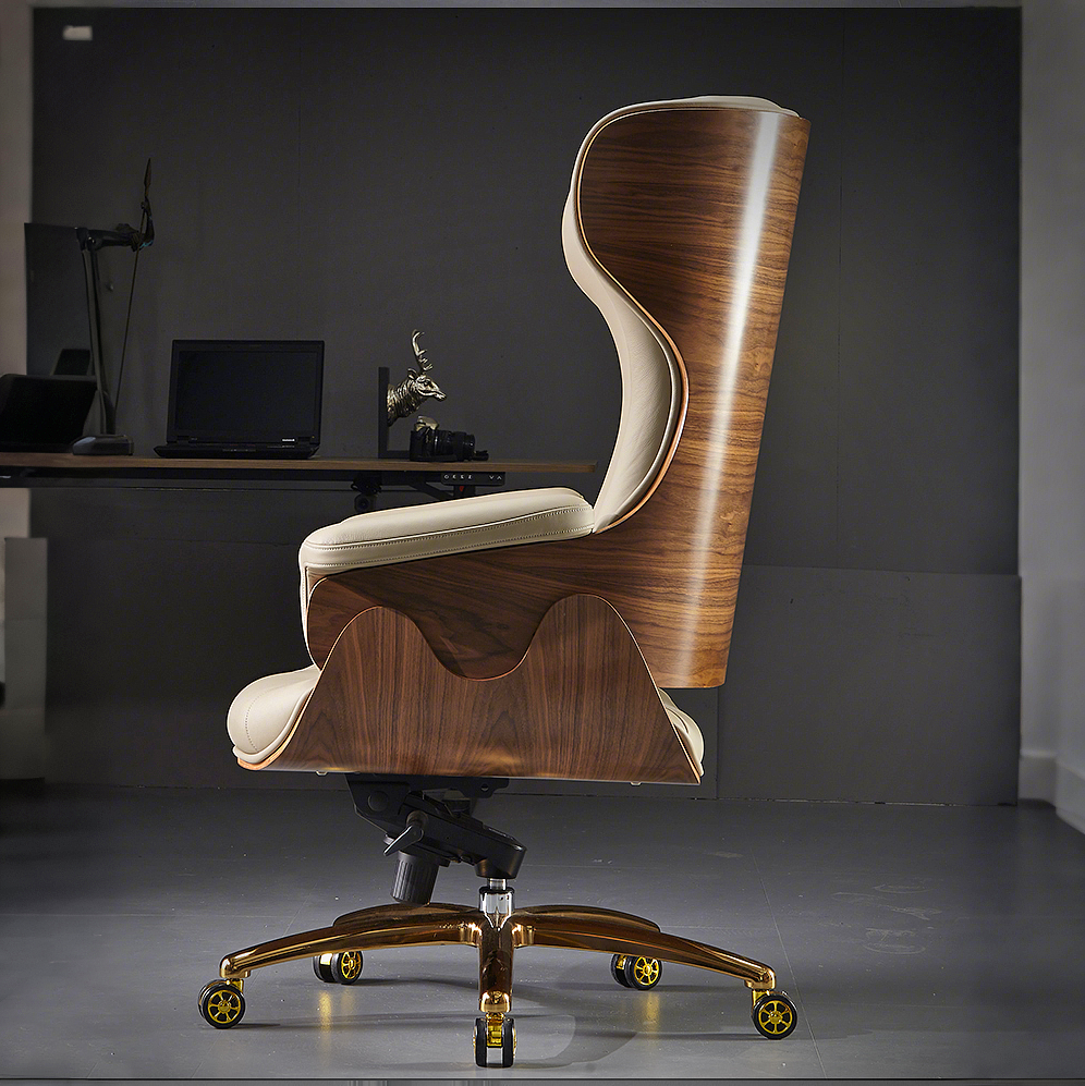 Dove Leather Executive Chair