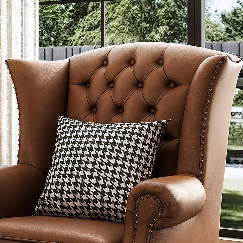 Amish Leather Chair