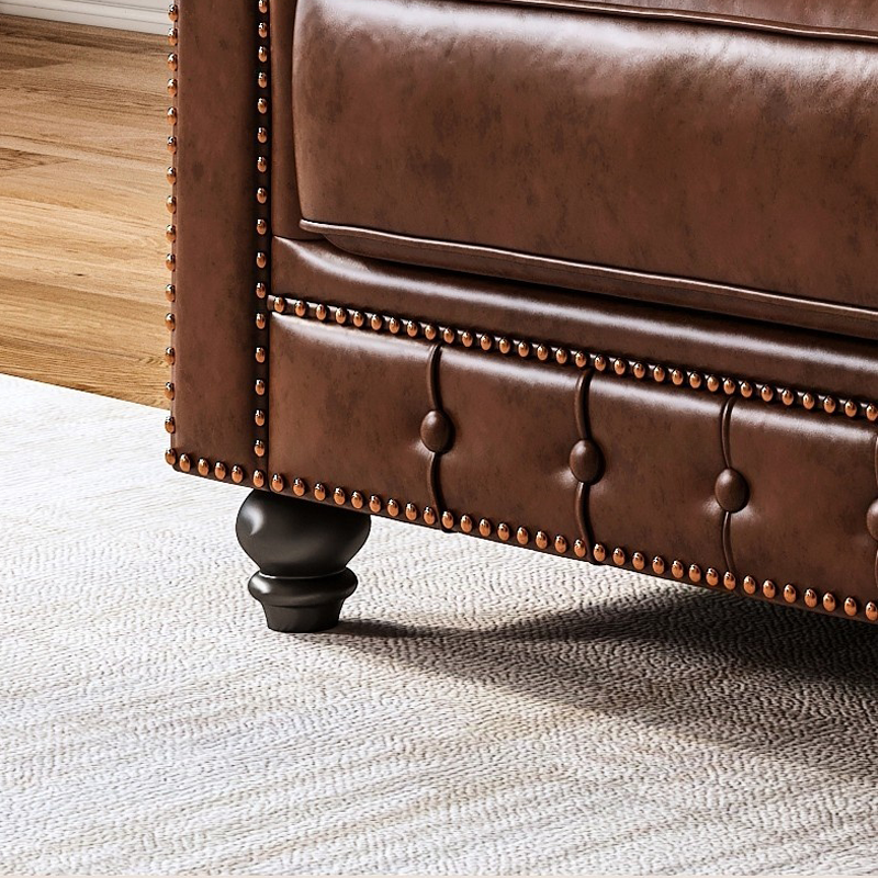 Traeger Tailored Leather Sofa