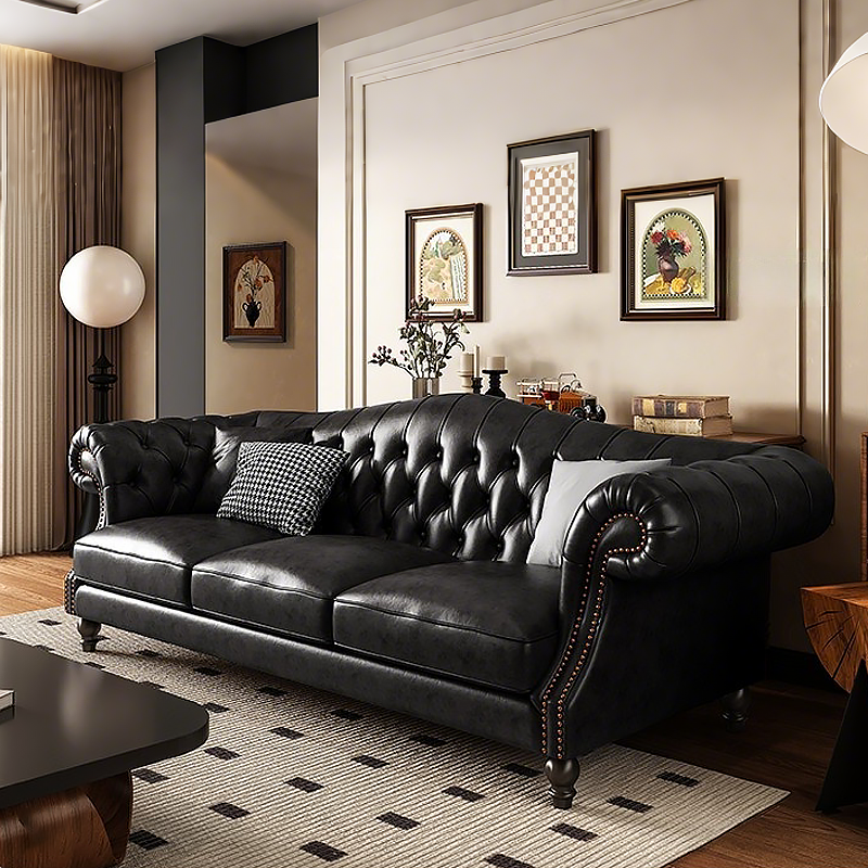 Jarvis Tailored Leather Sofa