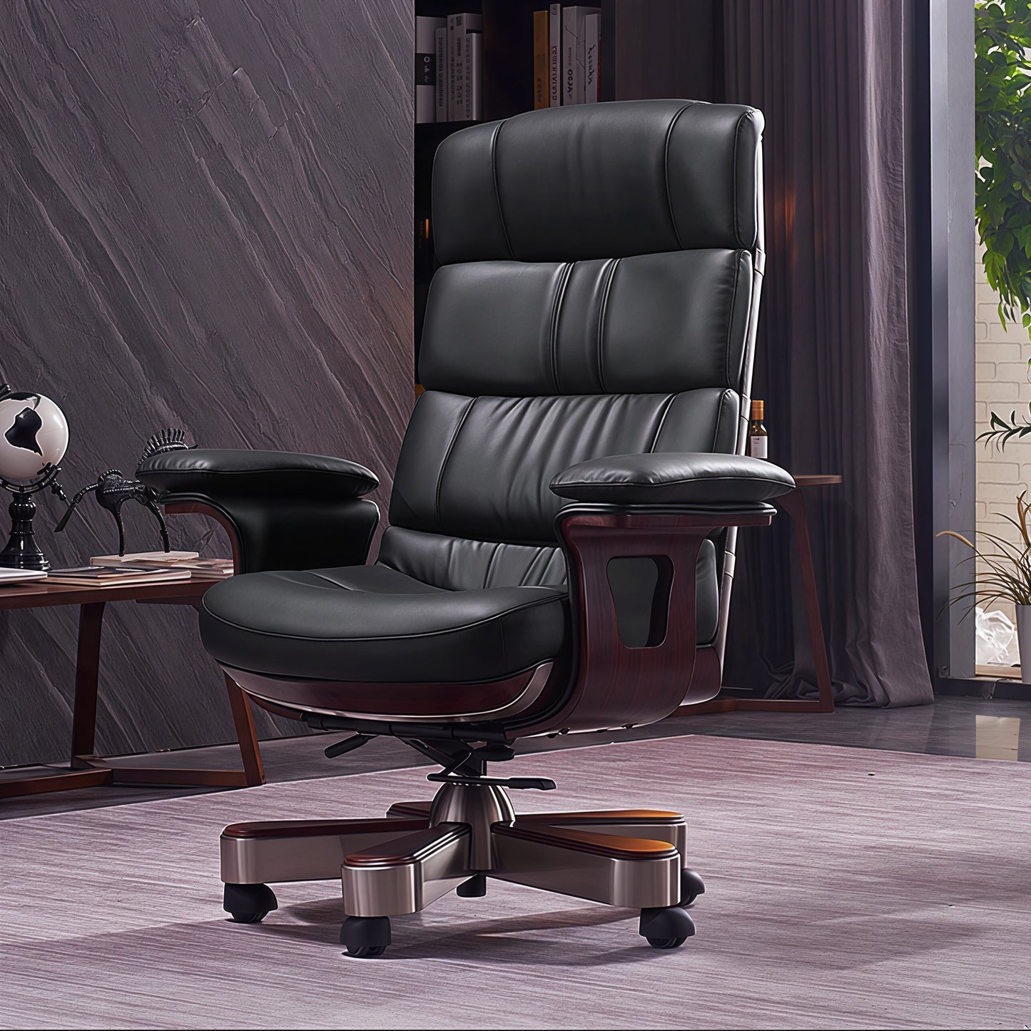 Norm Leather Executive Chair