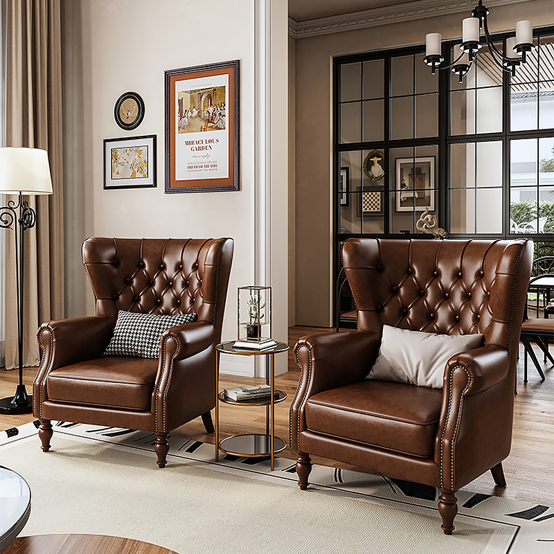Luva Leather Chair