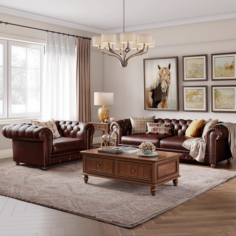Arizona Leather Sofa