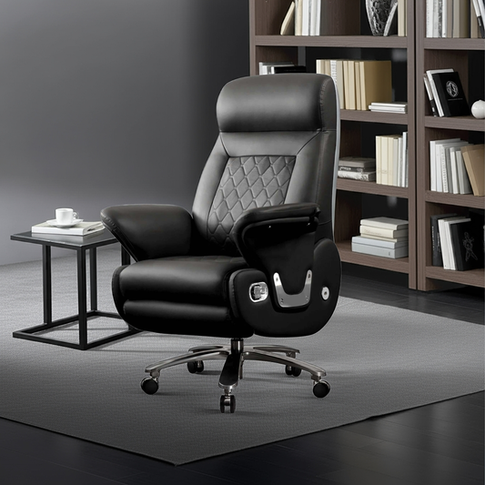 Povimo's Asari black office chair main image
