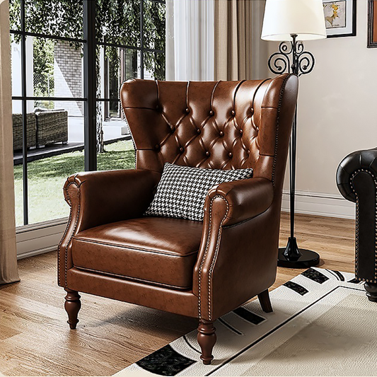 Luva Leather Chair
