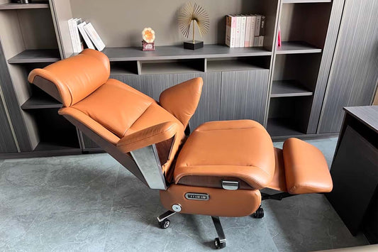 Office chair gas lift repair showing replacement tools and components