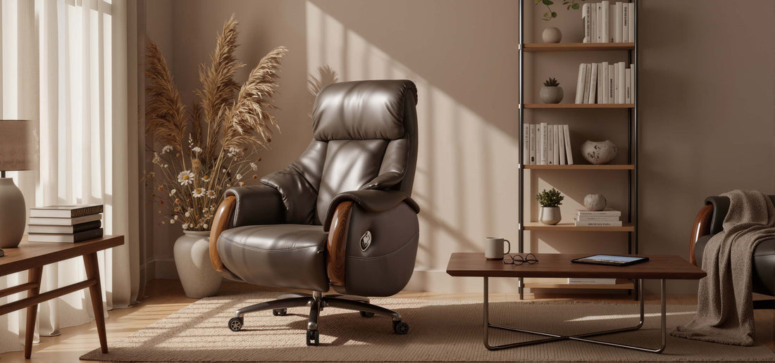 Genuine Leather vs. Mesh: The Ultimate High-End Office Chair Material Showdown