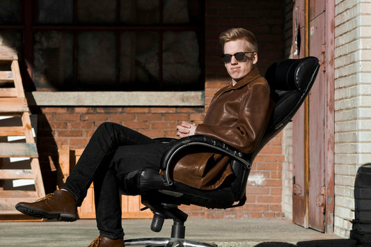 The Emotional Power of a Brown Leather Office Chair: Identity and Atmosphere in the Executive Office