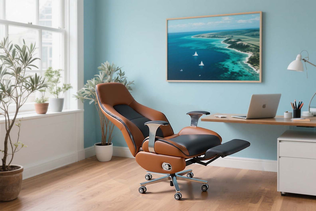 Mesh vs leather office chairs Australia 2026 - complete comparison guide for long-term comfort, climate and durability