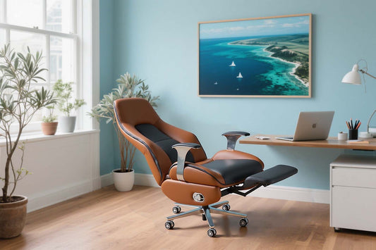 Mesh vs leather office chairs Australia 2026 - complete comparison guide for long-term comfort, climate and durability