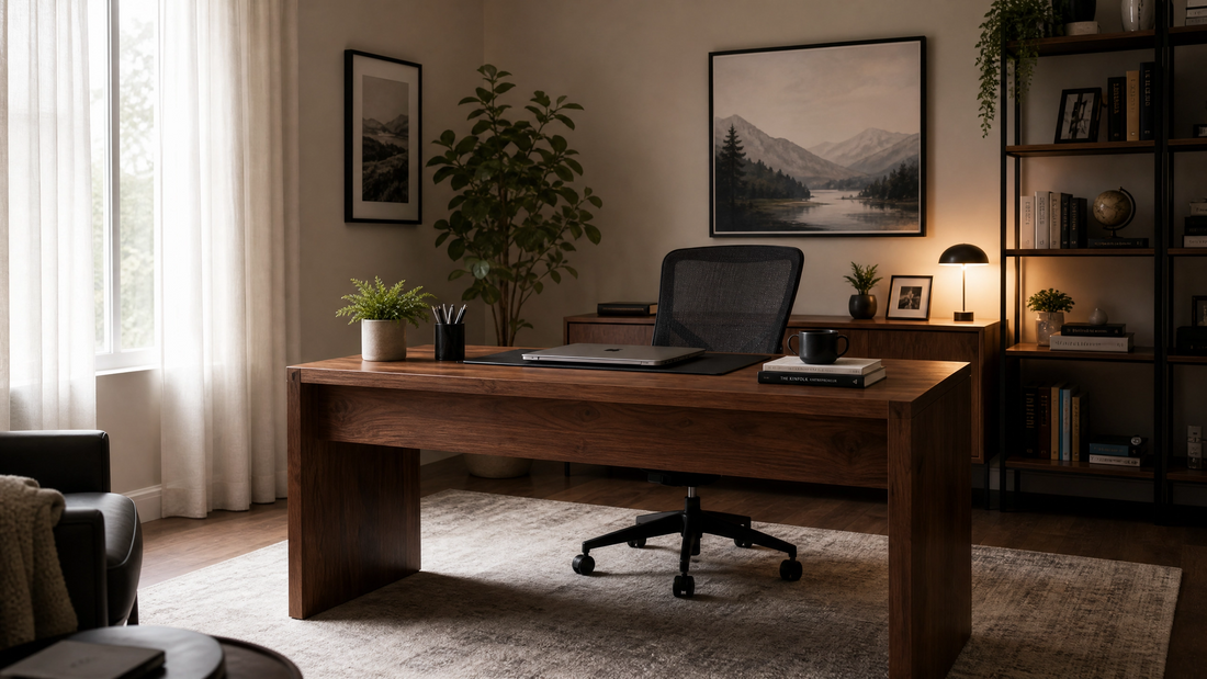 Solid wood office desk maintenance - proper cleaning, humidity control and protection from sunlight to extend lifespan