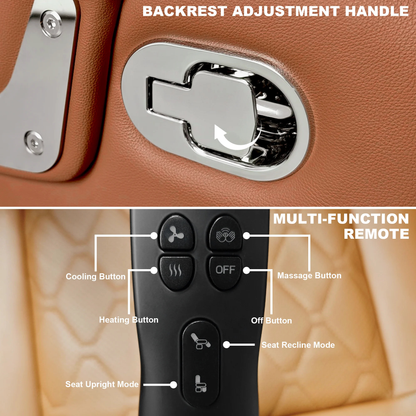 Asari Leather Executive Electric Massage Chair