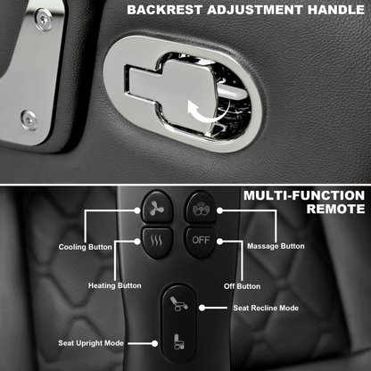 Asari Leather Executive Electric Massage Chair