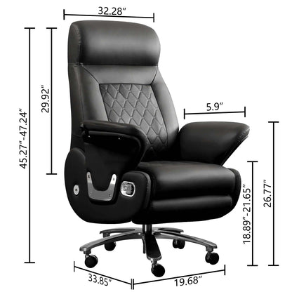 Asari Leather Executive Electric Massage Chair