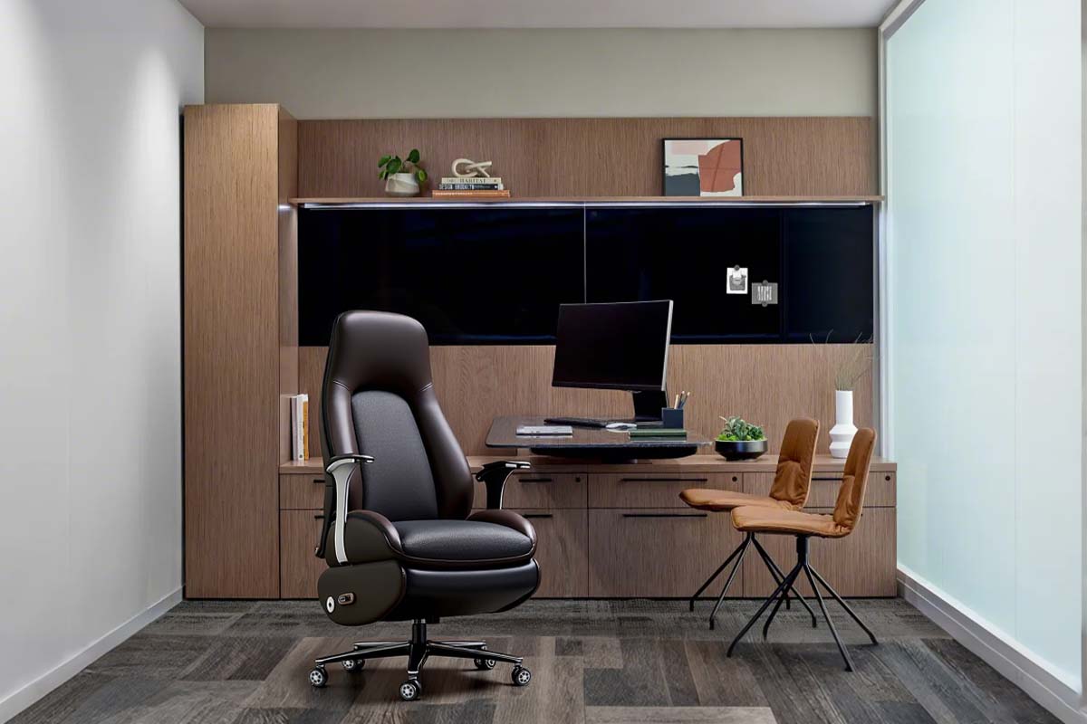 Alex Leather Executive Electric Chair