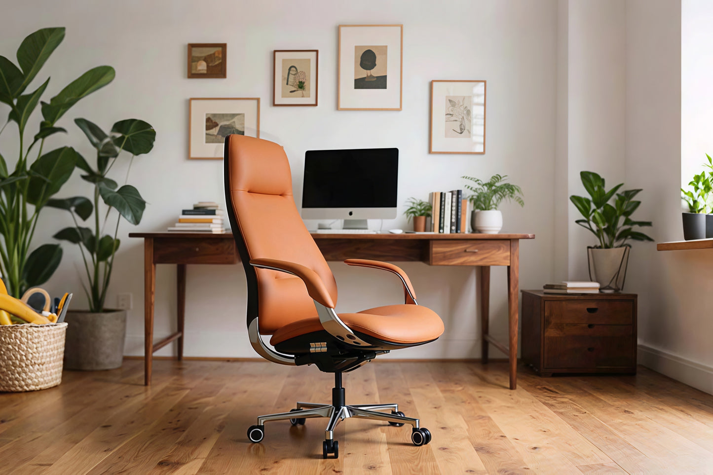 Aemes Leather Executive Chair