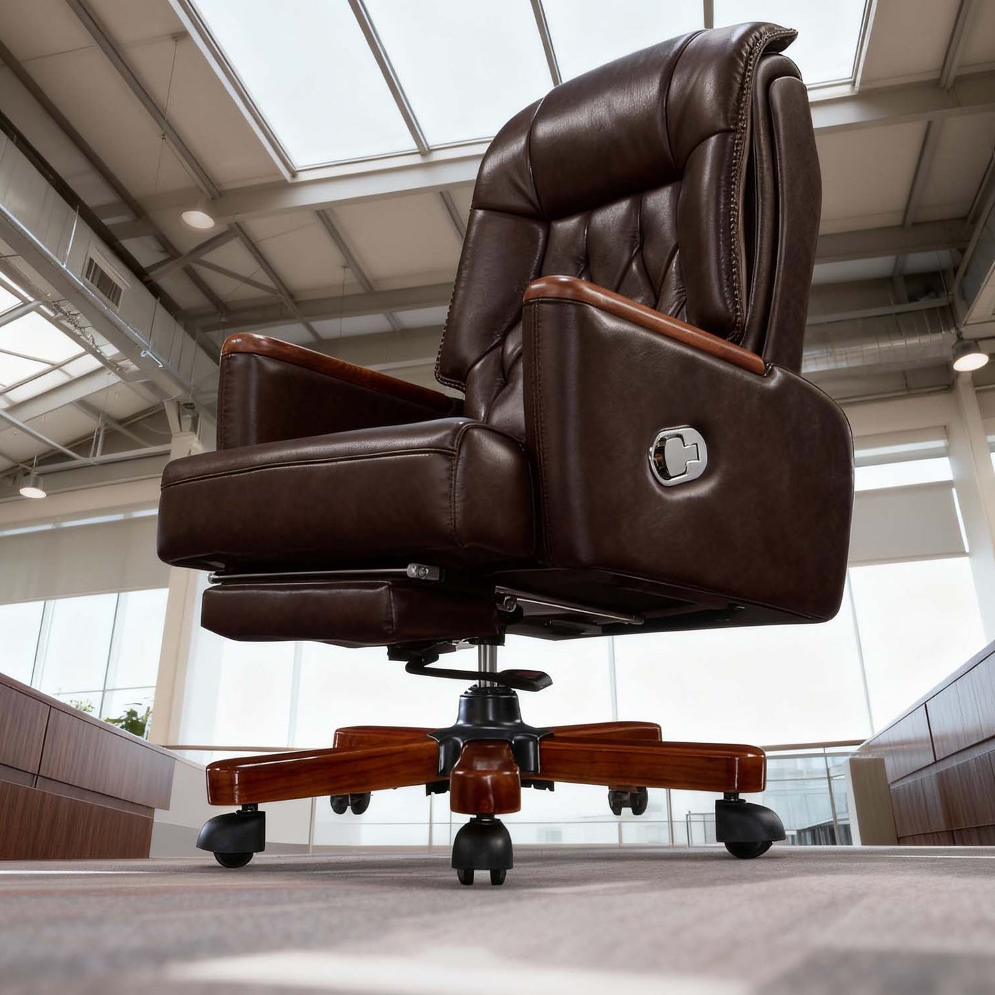 Arnold Leather Executive Chair