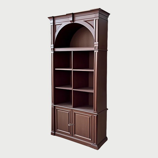 James Bookcase with Cabinet Base