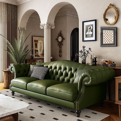 Jarvis Tailored Leather Sofa