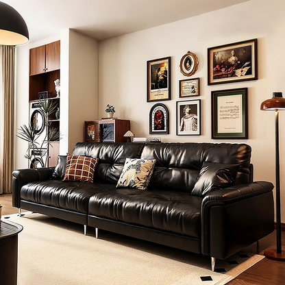 Striad Tailored Leather Sofa