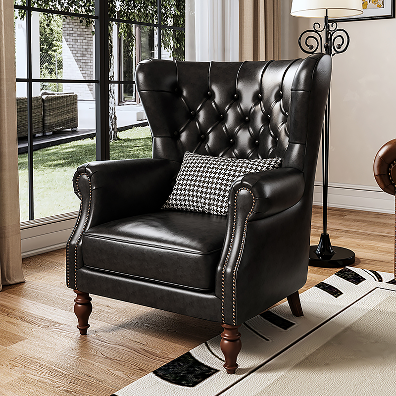 Luva Leather Chair