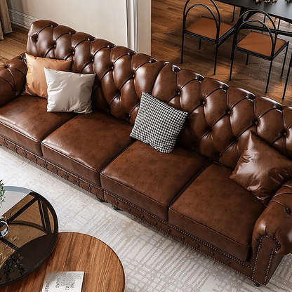 Traeger Tailored Leather Sofa