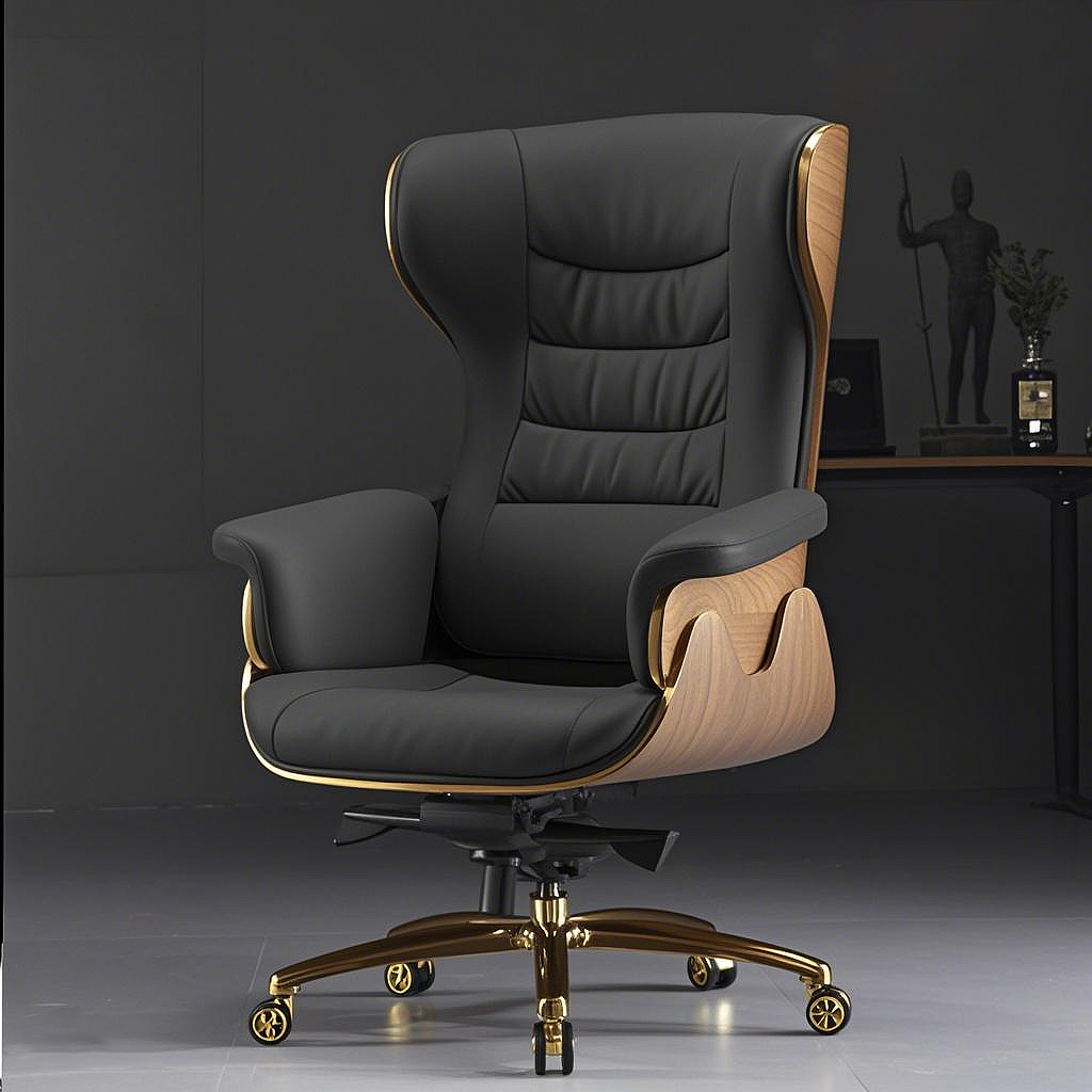 Dove Leather Executive Chair