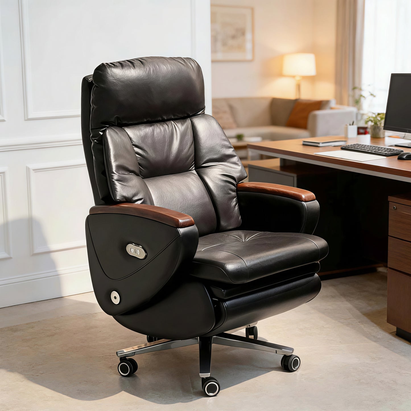 Rio Leather Executive Electric Massage Chair
