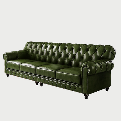 Traeger Tailored Leather Sofa