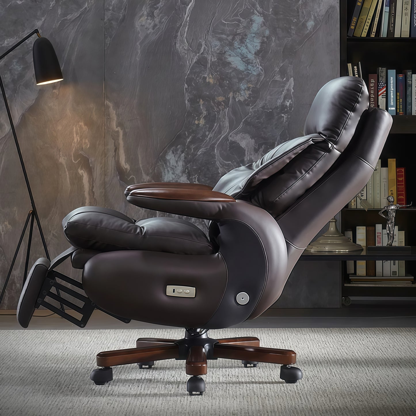 Laramie Leather Executive Electric Chair