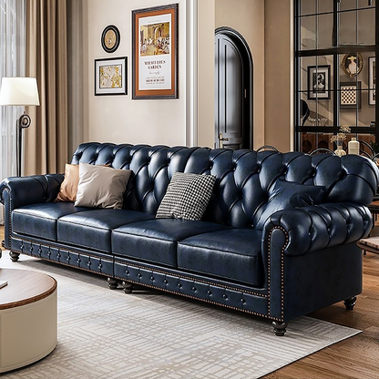 Traeger Tailored Leather Sofa