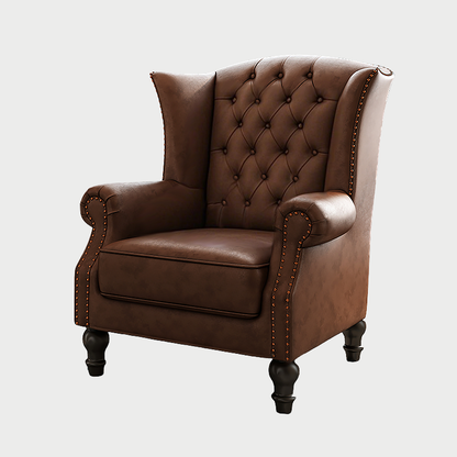 Amish Leather Chair
