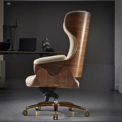 Dove Leather Executive Chair