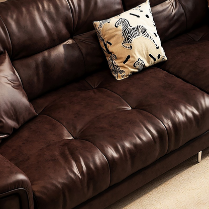 Striad Tailored Leather Sofa