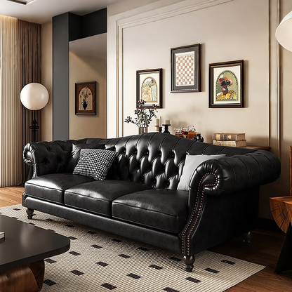 Jarvis Tailored Leather Sofa