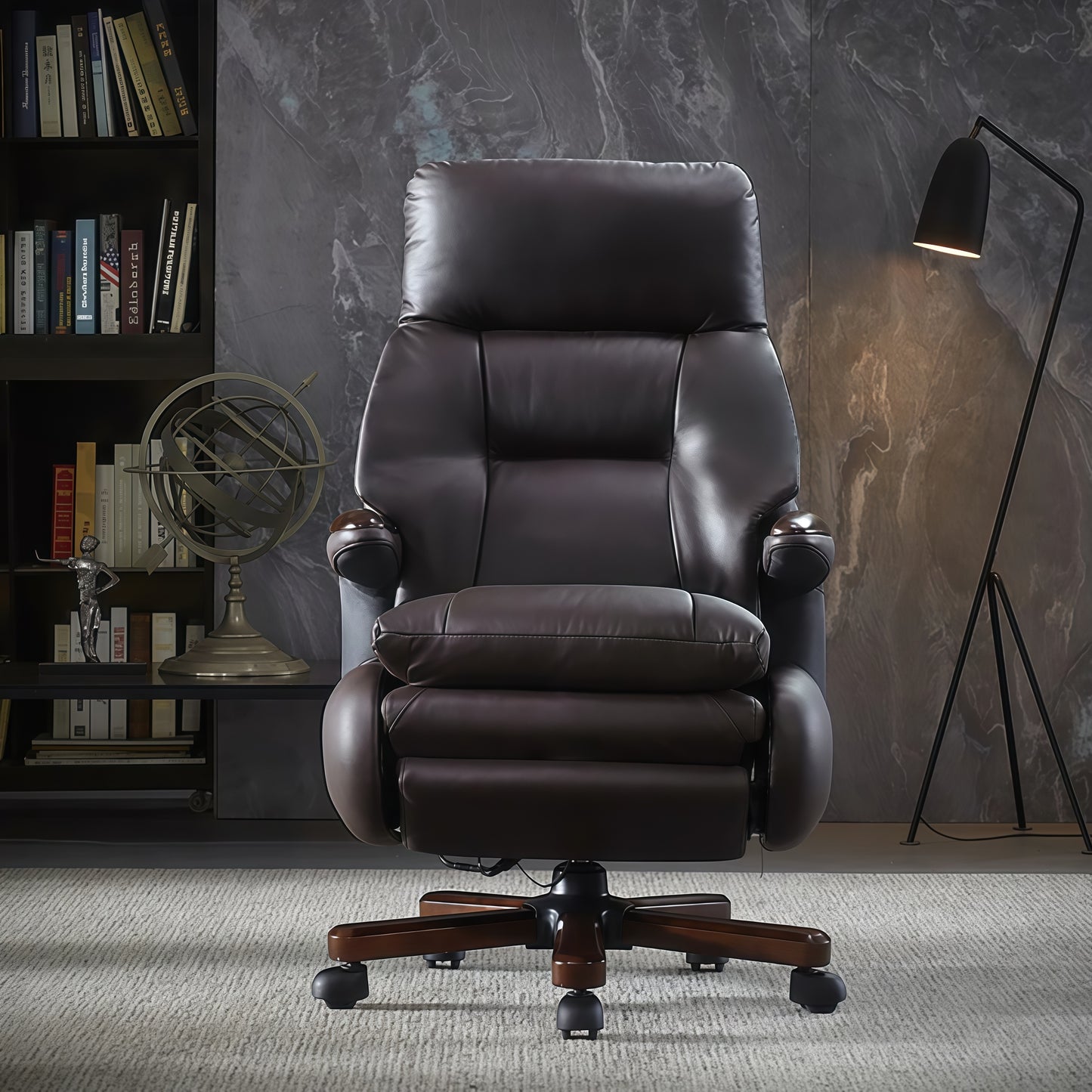 Laramie Leather Executive Electric Chair